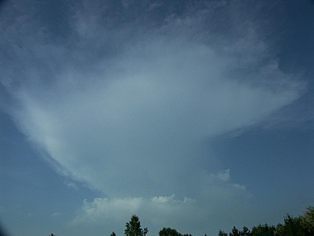 Cirrus spissatus cumulonimbogenitus